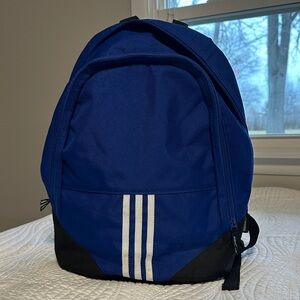 Adidas Classic Blue and Black Backpack